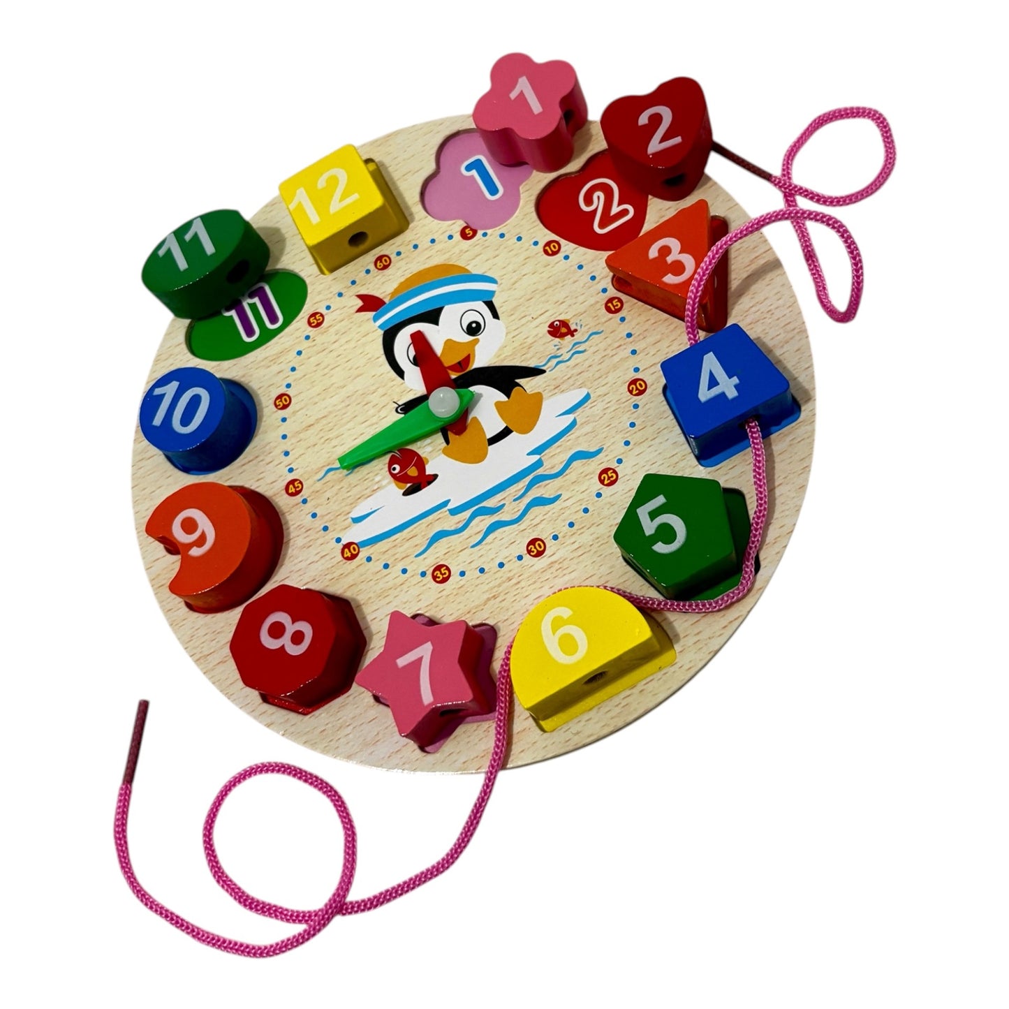 Wooden Educational Toy Set – 8 Sensory & Learning Toys