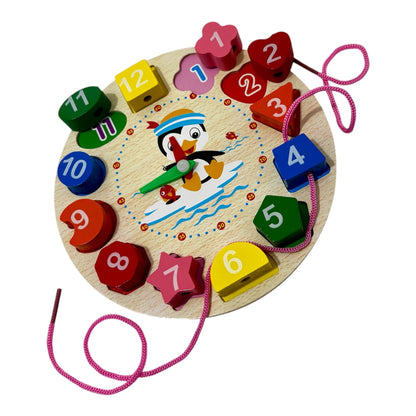 Wooden Educational Toy Set – 8 Sensory & Learning Toys