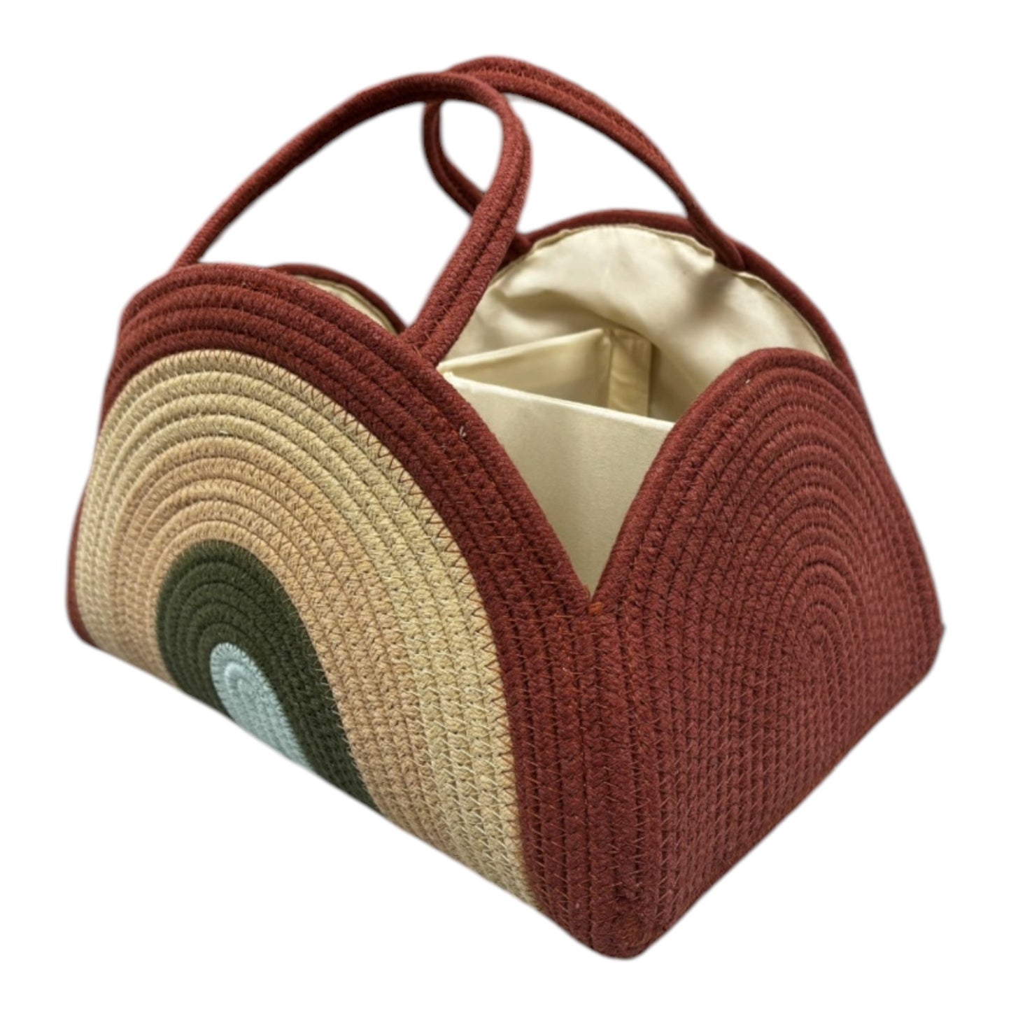BenRangé™ Cotton Rope Storage Basket – Natural Elegance & Organization