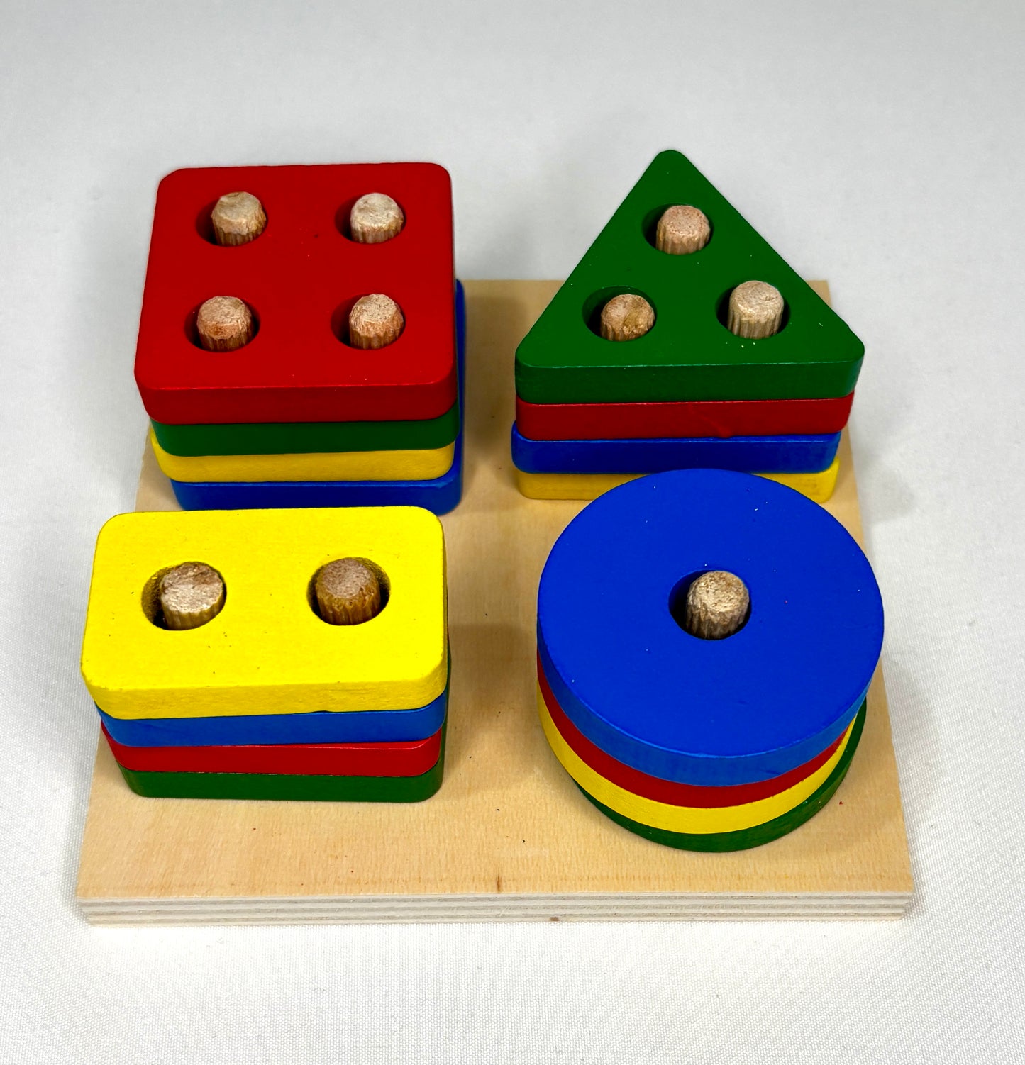 Wooden Educational Toy Set – 8 sensory & learning toys