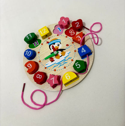 Wooden Educational Toy Set – 8 sensory & learning toys