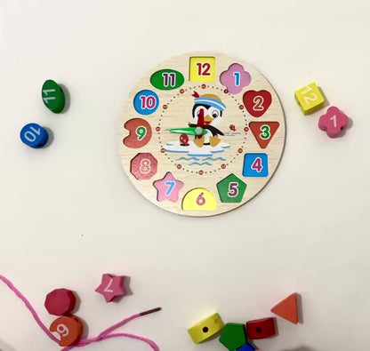 Wooden Educational Toy Set – 8 sensory & learning toys