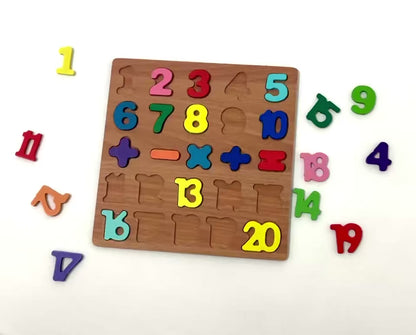 Wooden Educational Toy Set – 8 sensory & learning toys